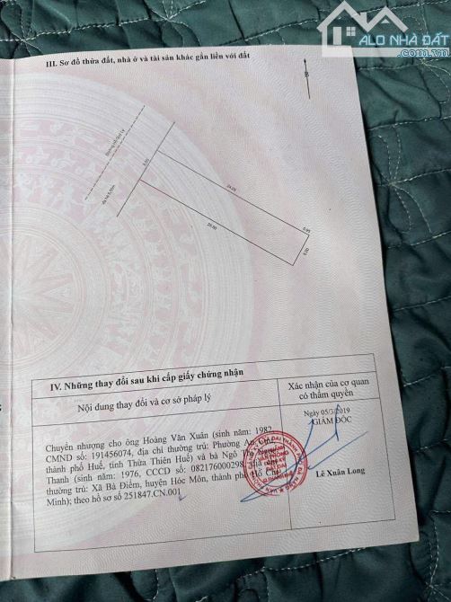 Cần bán cặp lô đất sát biển đường thông biển Hồ Quý Ly - 2