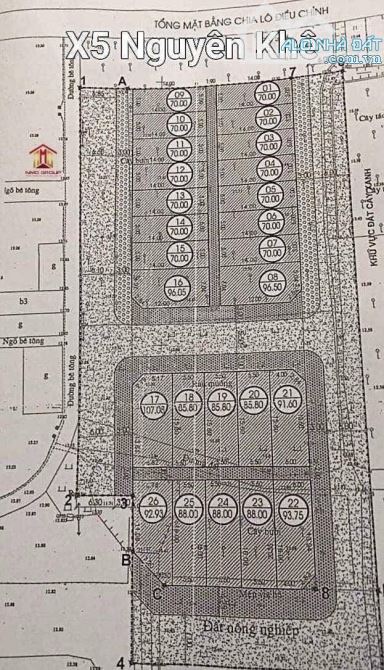 Bán Lô Đất Đấu Giá 88m² Tại X5 Nguyên Khê, Đông Anh giá siêu hấp dẫn - 2