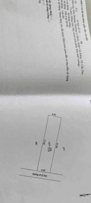 Bán đất 72 m2 thổ cư đường Nhật Tảo 1,15 tỷ - 2