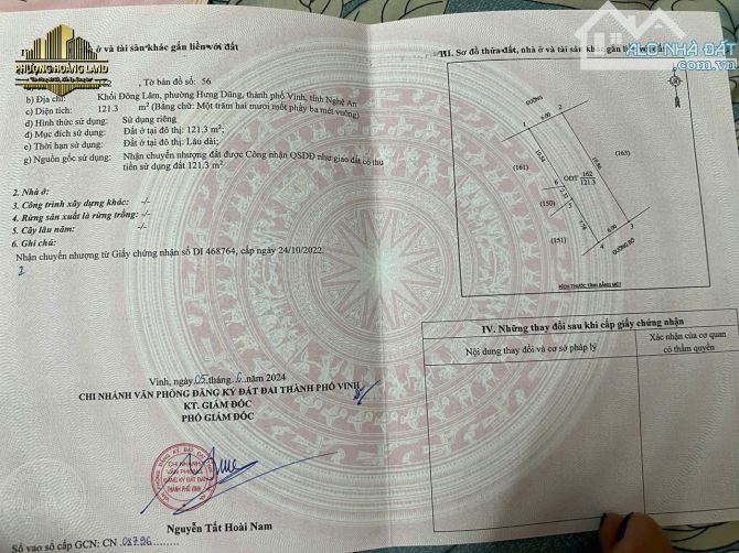 BÁN DÃY TRỌ MỚI – NGUỒN THU NHẬP ỔN ĐỊNH HÀNG THÁNG 121,3m2 TÂY BẮC - 2
