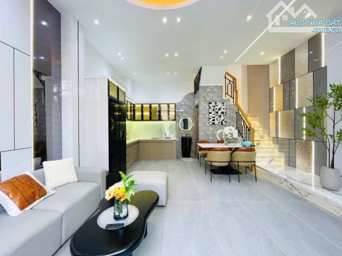 5.7❌10m, BÁN NHÀ 4 TẦNG, HXH, 1/ LÊ VĂN THỌ, P8 GÒ VẤP, 6 TỶ NHỈNH - 2