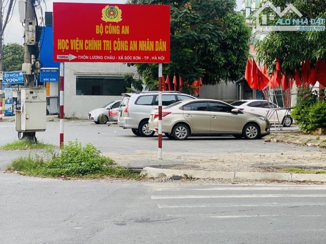 Hơn 1 tỷ-Đất Tiên Dược-Sóc Sơn-Ngõ ô tô tránh-Bìa làng-60m2- Mt 5m. - 2
