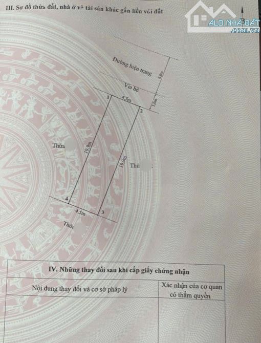 Cần chuyển nhượng lô đất PHÂN LÔ QUÂN KHU 3 Nam Hải Hải An Hải phòng . Diện tích 89m - 2