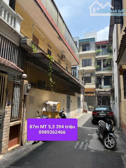 Cầu Giấy Lô góc mặt đường 800A ko quy hoạch, diện tích 87m2 mặt tiền 5,3 Giá đẹp 400 triệu - 2