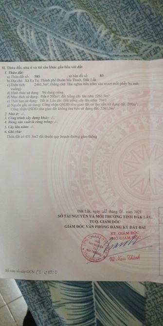 Bán lô đất mặt tiền mậu thân đường quy hoạch rộng 30 mét - 3