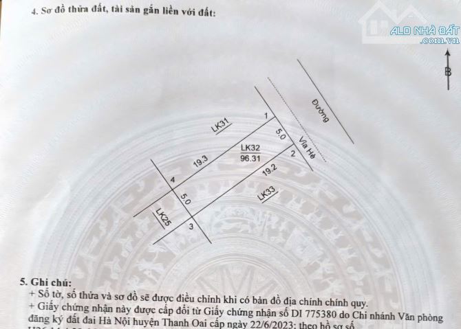 ĐẤT ĐẤU GIÁ TÂN ƯỚC, THANH OAI 100m2-6tỷ, Ô TÔ - KINH DOANH - 3