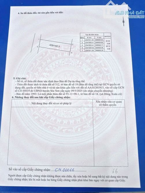 💥 CHÍNH CHỦ BÁN ĐẤT GIÁ RẺ – THÔN TUYỀN, ĐÔNG XUÂN, SÓC SƠN 💥 - 3
