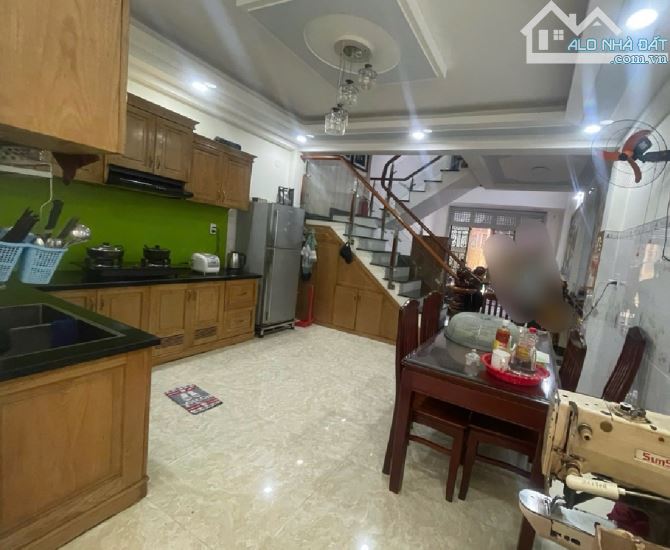 Bán nhà hẻm XE HƠI THÔNG 🚘 NGUYỄN THỊ BÚP Q12. 5 tầng.  💰 5ty900  🌸Diện tích: 4.5 x 14m - 3