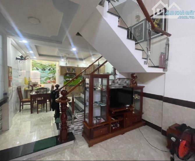 Bán nhà hẻm XE HƠI THÔNG 🚘 NGUYỄN THỊ BÚP Q12. 5 tầng.  💰 5ty900  🌸Diện tích: 4.5 x 14m - 4
