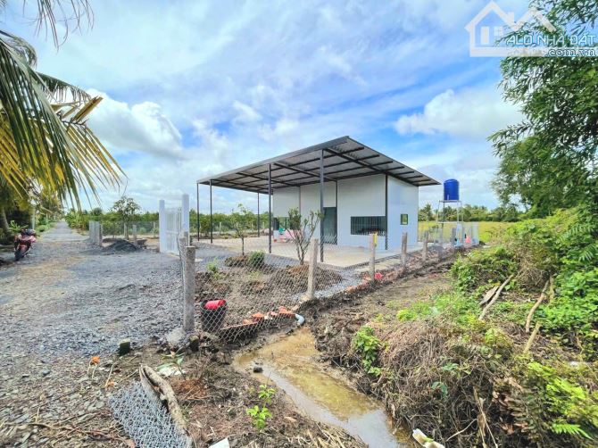 Nhà vườn 500m2 góc 2 mặt tiền View Kênh chỉ 899tr - 7
