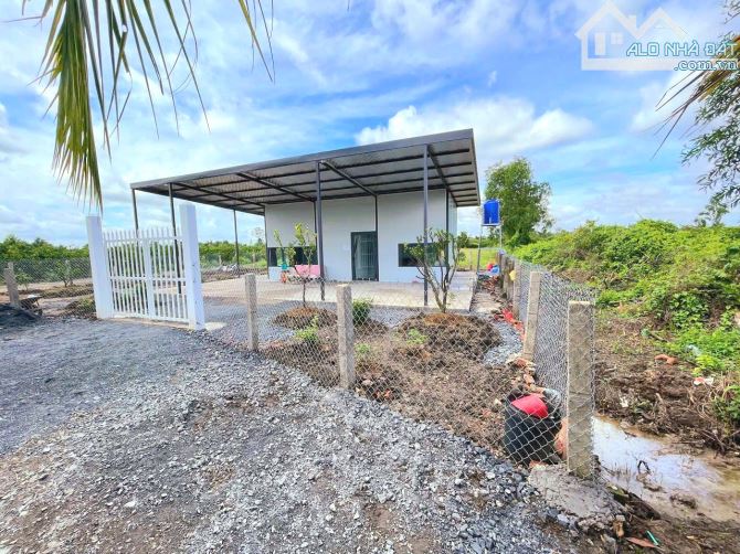 Nhà vườn 500m2 góc 2 mặt tiền View Kênh chỉ 899tr - 8