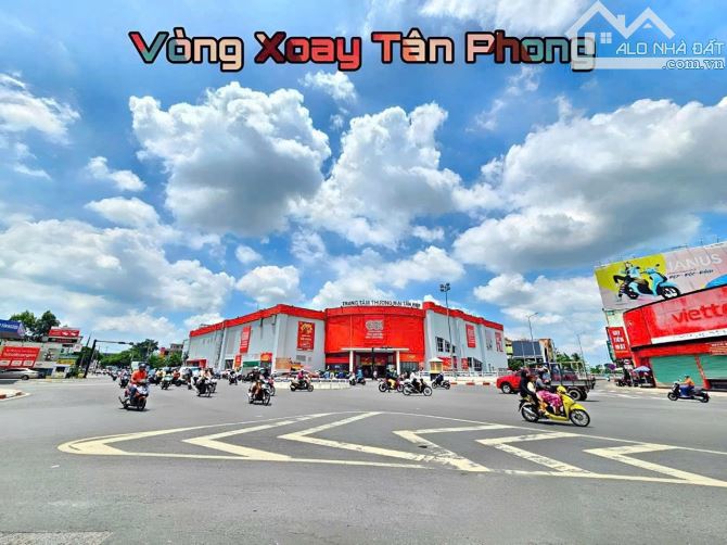 ✓Lô đất Biệt thự góc 2 mặt tiền KP2 - Phường Trảng Dài-Đường Bùi Trọng Nghĩa vào 1/50m • D