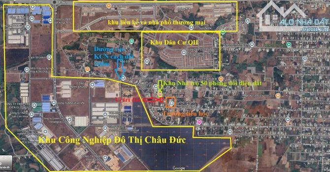 Chính chủ gửi bán lô đất 2 mặt tiền đường bê tông , NGHĨA THÀNH , CHÂU ĐỨC-TPHCM , 31x46