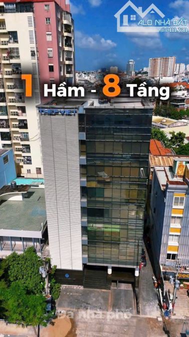 BÁN TÒA BUILDING VĂN PHÒNG MT LÝ THƯỜNG KIỆT - 15x21M - HẦM 8 TẦNG KHAI THÁC TỐT