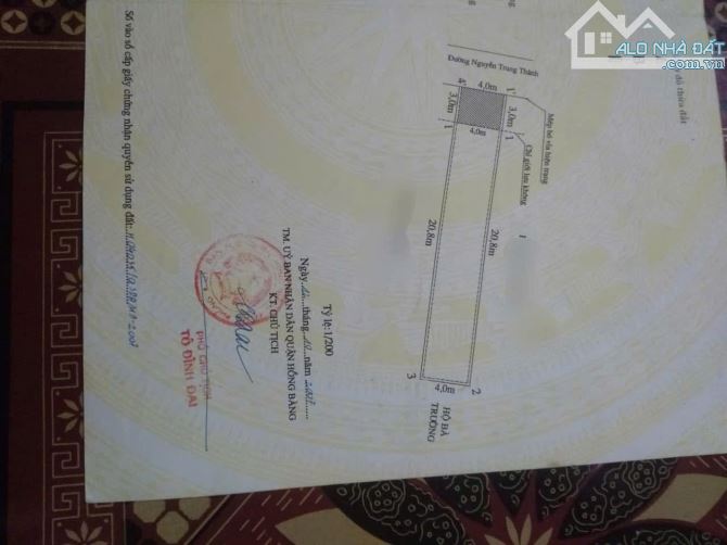 🍀 Bán lô 83,2m2 mặt Nguyễn Trung Thành, Hùng Vương-Kinh doanh buôn bán- 3,5 tỷ