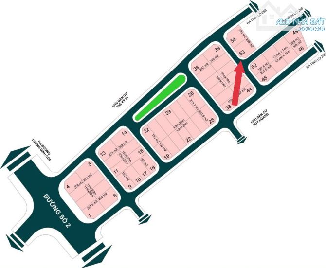 Cho thuê đất biệt thự nền góc đường Bát Nàn P Thạnh Mỹ Lợi Quận 2 cũ (249m2) 15 tr/tháng