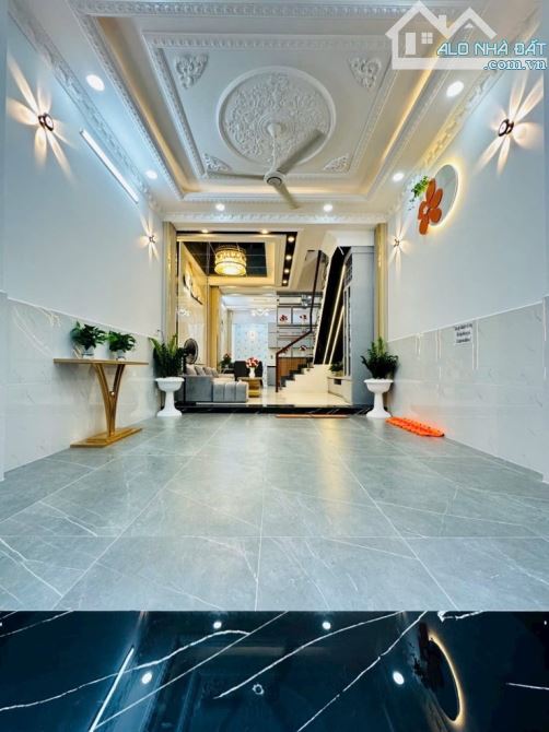 Bán nhà 4 tầng , xe hơi ngủ nhà , full nội thất như hình, Chỉ Hơn 6,3 Tỷ