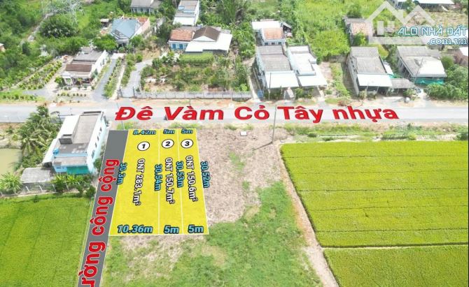 5×30 thổ đường nhựa conternơ vam co tân trụ_Long an 1ty 450 triệu giá rẻ