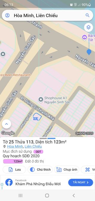 Sụp hầm HÀNG VIP SIÊU HIẾM lô góc sau lưng shophouse Nguyễn Sinh Sắc sát biển chỉ 20 tỷ500 - 1