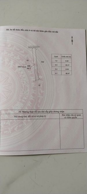 BÁN ĐẤT ĐOÀN KẾT GẦN QUỐC LỘ 14. DIỆN TÍCH: 6x65M. GIÁ: 990 TRIỆU - 1