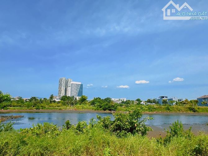 BÁN ĐẤT KĐT ECOCHARM -  LIÊN CHIỂU- ĐÃ CÓ SẴN CỌC ĐẤT - GẦN SÔNG CU ĐÊ THOÁNG MÁT CẢ NGÀY - 1