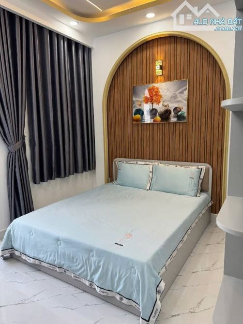 nhà 5 tầng cực sang khu vip phạm văn chiêu gò vấp 4pn có sân thượng nhỉnh 7 tỷ - 1
