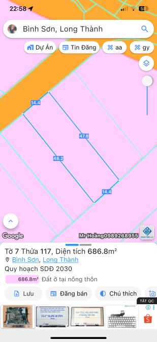 Bán lô đất đã tách 3 sổ tiêng giá mềm đầu tư - 1