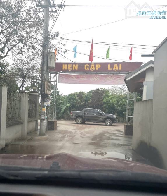 Ông Đình - Khoái Châu 111,5m ful thổ có thể chia 2 lô, đường trước đất rộng ô tô đánh võng - 2