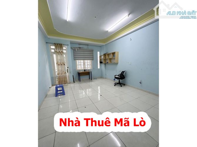 CHO THUÊ NHÀ HXH Mã Lò - 4,5 x 12,5M - 12TR/Tháng - 2