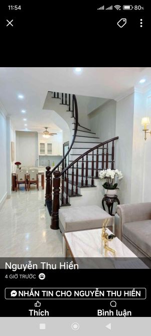 CẦN BÁN NHÀ RIÊNG PHỐ LÊ THANH NGHỊ HAI BÀ TRƯNG 35M2 X 4 TẦNG Ô TÔ ĐỖ SÁT NHÀ - 2