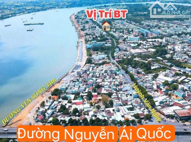 Bán đất mặt tiền Huỳnh Văn Nghệ, Phường Bửu Long. 521m thổ cư 100%. Giá 22,9 tỷ tlc. - 3