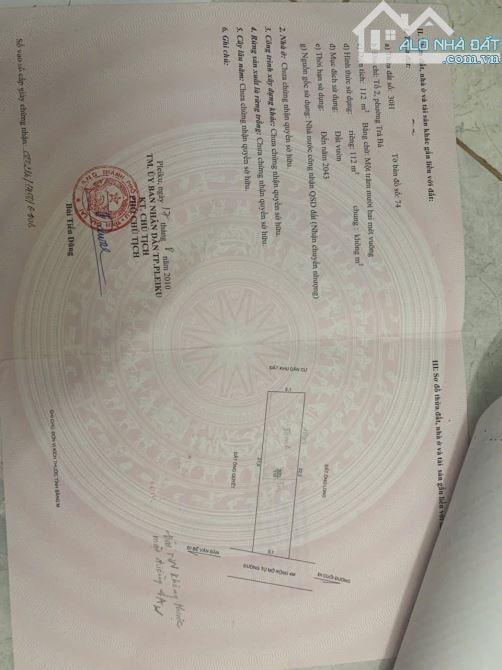 ĐẤT hẻm gần chợ Trà Bá và Uỷ ban phường Hội Phú - 3