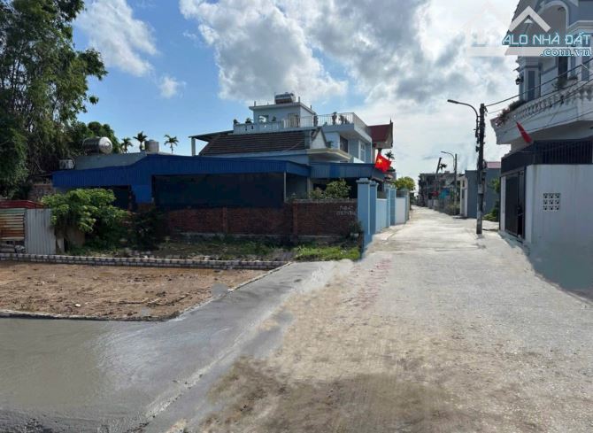 Bán lô góc 2 mặt tiền trục thôn thông hoa động thủy nguyên - 3
