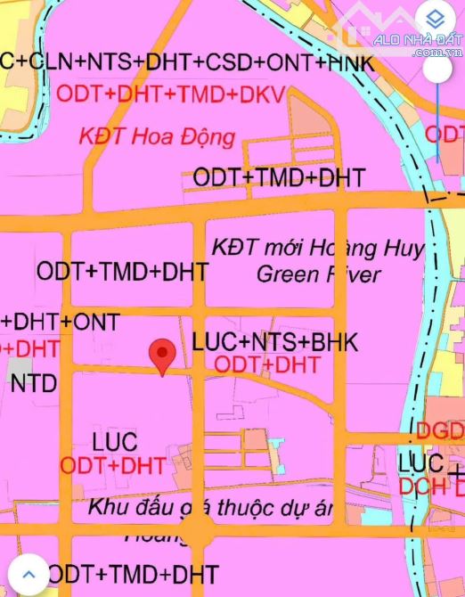 Bán lô góc 2 mặt tiền trục thôn thông hoa động thủy nguyên - 4