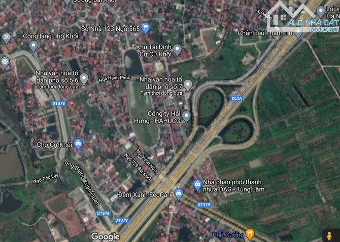 Bán nhanh lô đất TDC Cự Khối, 66M2 x MT rộng, 2 thoáng, đường 12m, vỉa hè 3m, ôto dừng đỗ - 5