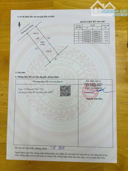 Bán lô đất đã tách 3 sổ tiêng giá mềm đầu tư - 5