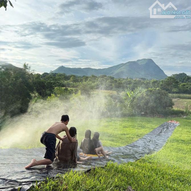 NGHỈ DƯỠNG,HOMESTAY LƯNG TỰA ĐỒI, SUỐI ĐẦU NGUỒN CHẢY QUA ĐẤT 6600M 5,6 TỶ ĐÀ BẮC HOÀ BÌNH - 8