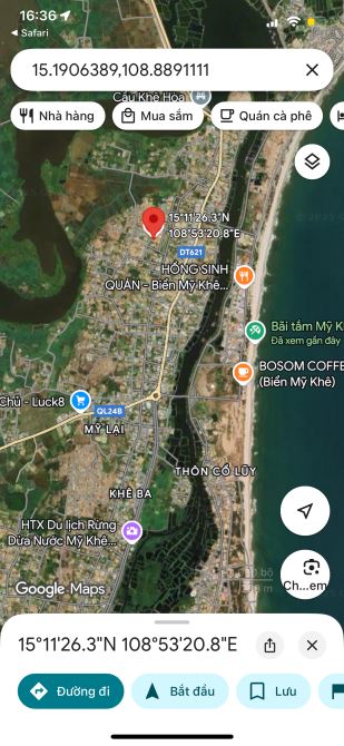 Ngợp bank cần ra ngay lô đất biển tịnh khê cách biển chỉ vài trăm m tp quảng Ngãi - 2
