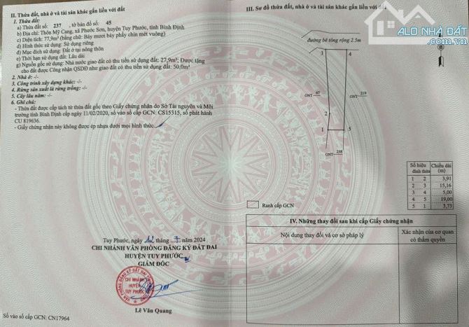 Bán đất Phước Sơn, view sông. Giá chỉ 4xx, dưới 500tr