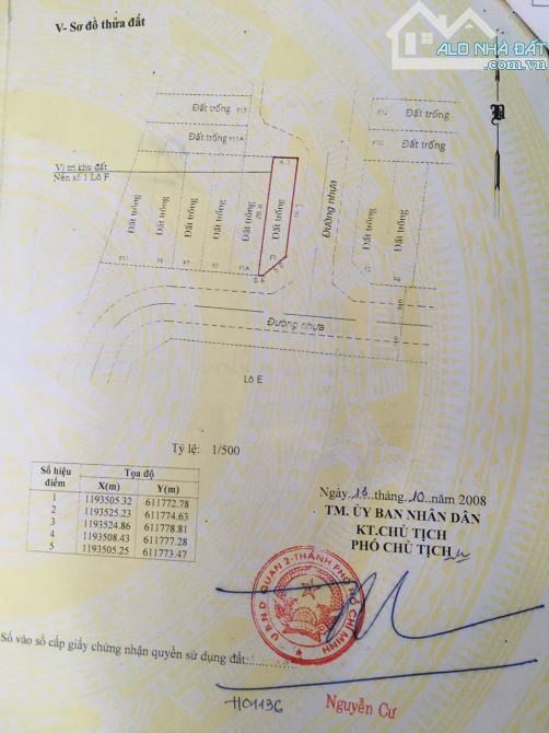 Bán đất kdc 10 mẫu đường Nguyễn Duy Trinh P Bình Trưng Đông Quận 2 cũ (76m2) 10.5 tỷ