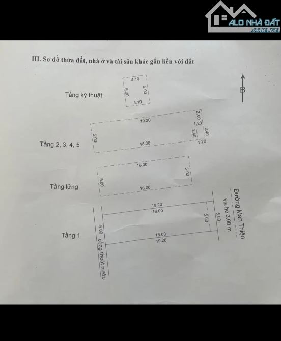 Nhà 6 tầng MT Man Thiện thu nhập 50tr tháng