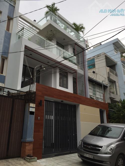 DT 10x25m (250m2) nhà 1T 1L hẻm 8m rộng thoáng ngay Nguyễn Văn Đậu gần Hoàng Hoa Thám, tiệ