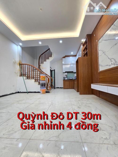 🏚️NHÀ ĐẸP NHƯ MƠ –  Quỳnh Đô – Vĩnh Quỳnh, cách ô tô 30m - Giá nhỉnh 4 đồng