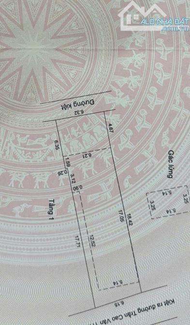 Bán đất Trần Cao Vân 2 mặt kiệt ô tô Gần biển - 1