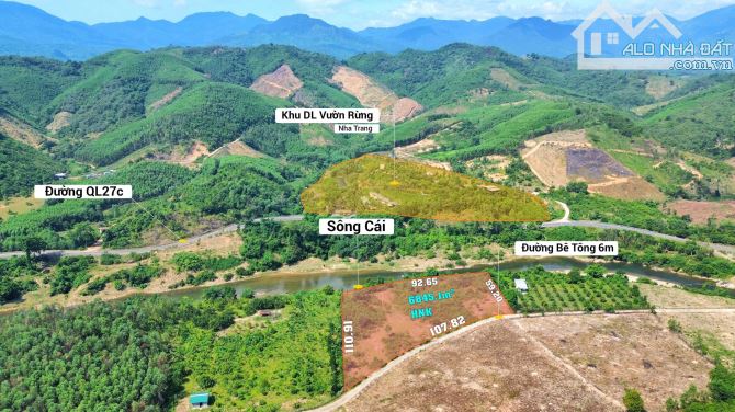 " KẸT " Bán Nhanh Lô Đất Suối Đẹp Mê Ly - Cầu Bà - Khánh Vĩnh - 1
