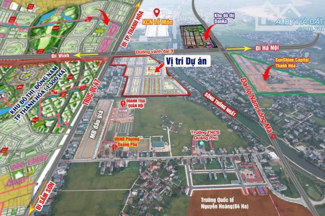 Bán lô đất đường 20,5m đôi diện khu biệt thư siêu đẹp mb 04 quảng phú giá đầu tư - 2
