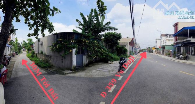 1 lô đất tại hoa động thủy nguyên đường thông rộng còn cạch chục chính - 2