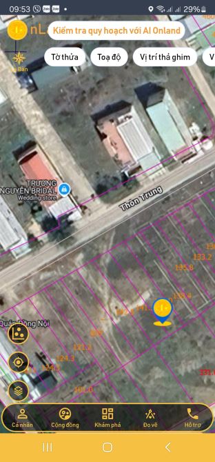 ĐẤT MẶT TIỀN KINH DOANH THÔN TRUNG VĨNH PHƯƠNG, RỘNG 13M, GẦN NGÃ 4 CHỢ - 2