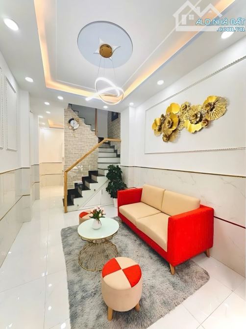HẺM XE HƠI ĐƯỜNG SỐ PHẠM ĐĂNG GIẢNG 4 TẦNG 3.5M8M Sát AEON MALL Chỉ 2.7 TỶ - 2