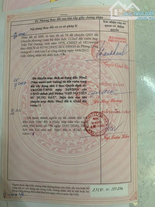 Bán đất hẻm Bế Văn Đàn - Phường Hội Phú - Gia Lai - 3